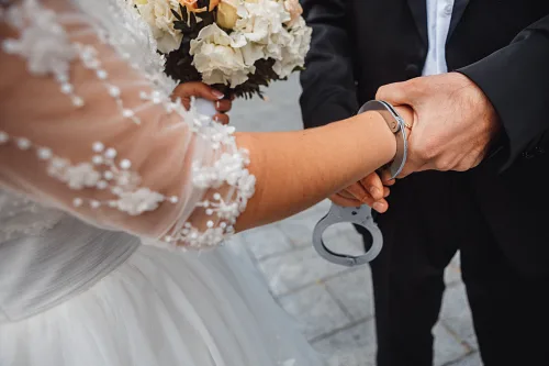 Polina and Alex Police wedding — фото 45