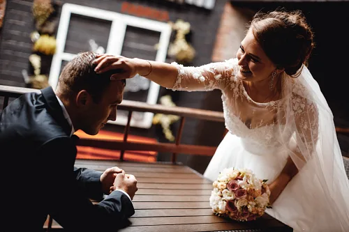 Polina and Alex Police wedding — фото 51