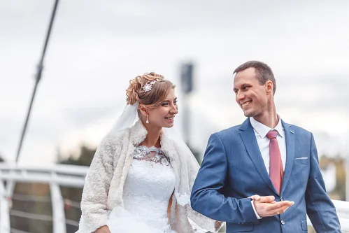 Anya and Alex Wedding in church — фото 110