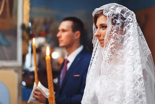 Anya and Alex Wedding in church — фото 52