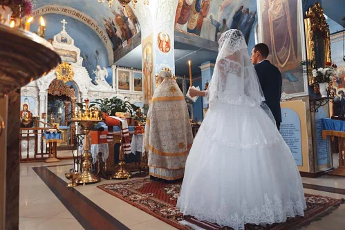 Anya and Alex Wedding in church — фото 57