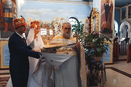 Anya and Alex Wedding in church — фото 91