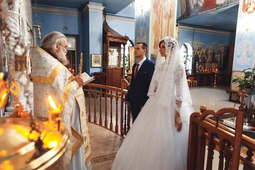 Anya and Alex Wedding in church — фото 96